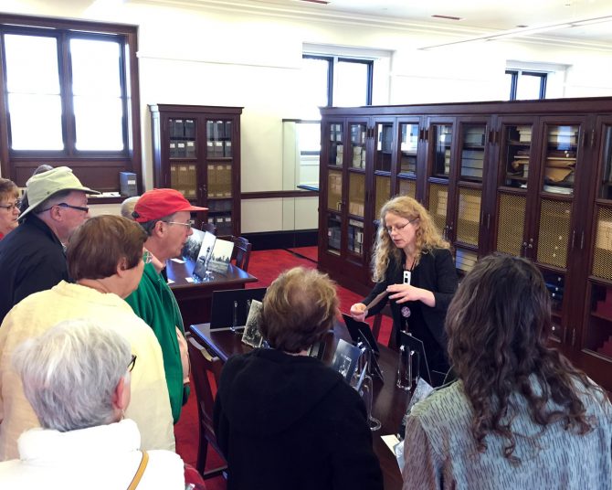 Sharing the Dubach Photo Collection with visitors