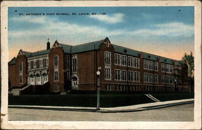 St. Anthony's High School (ca. 1915-1930)