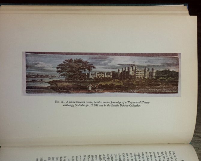 Image from A Thousand and One Fore-edge Paintings