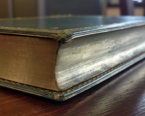 The book in its closed state