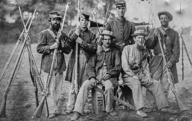 Civil War soldiers (National Park Service photo)