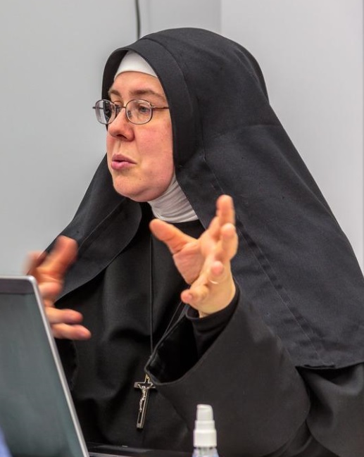 Nun working at a disaster site (FEMA.gov photo)