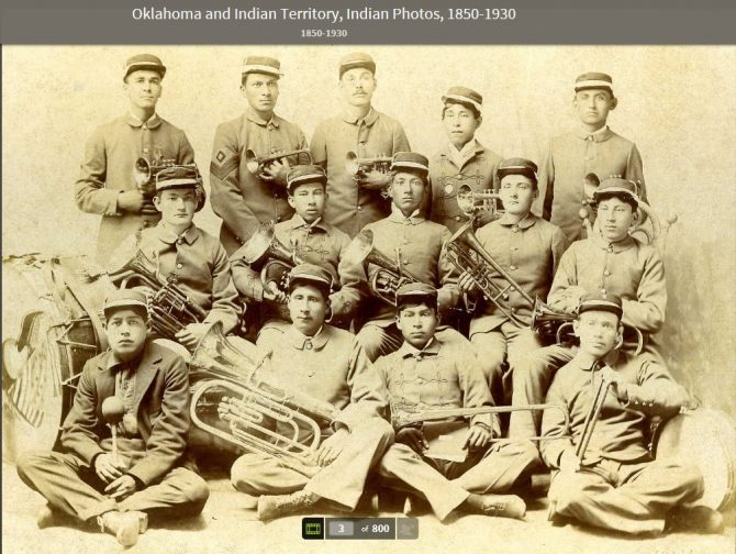 Indian Territory Band (Ancestry LE photo)